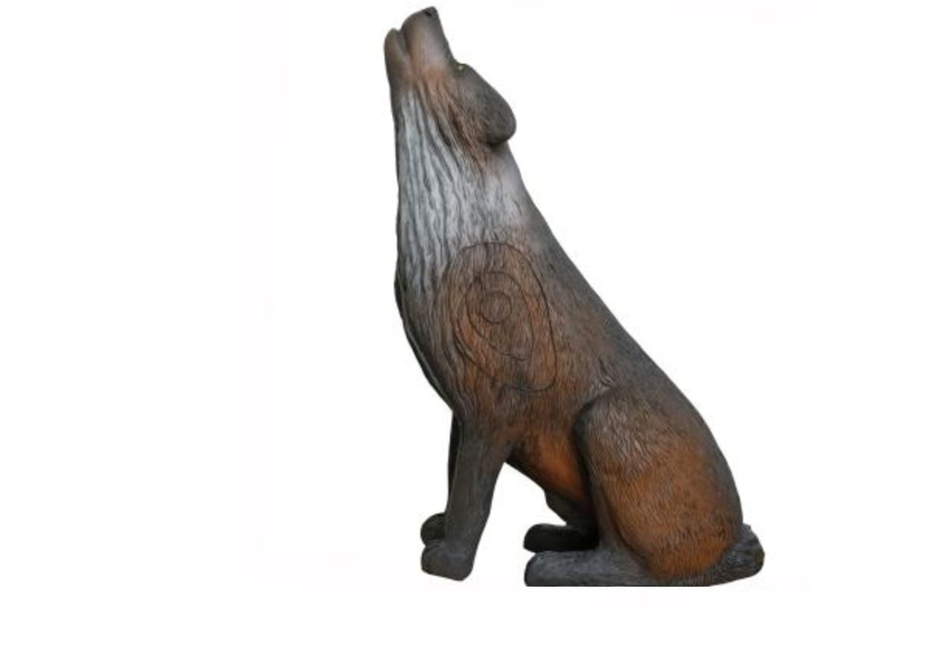 Timberwolf sitzend Leitold