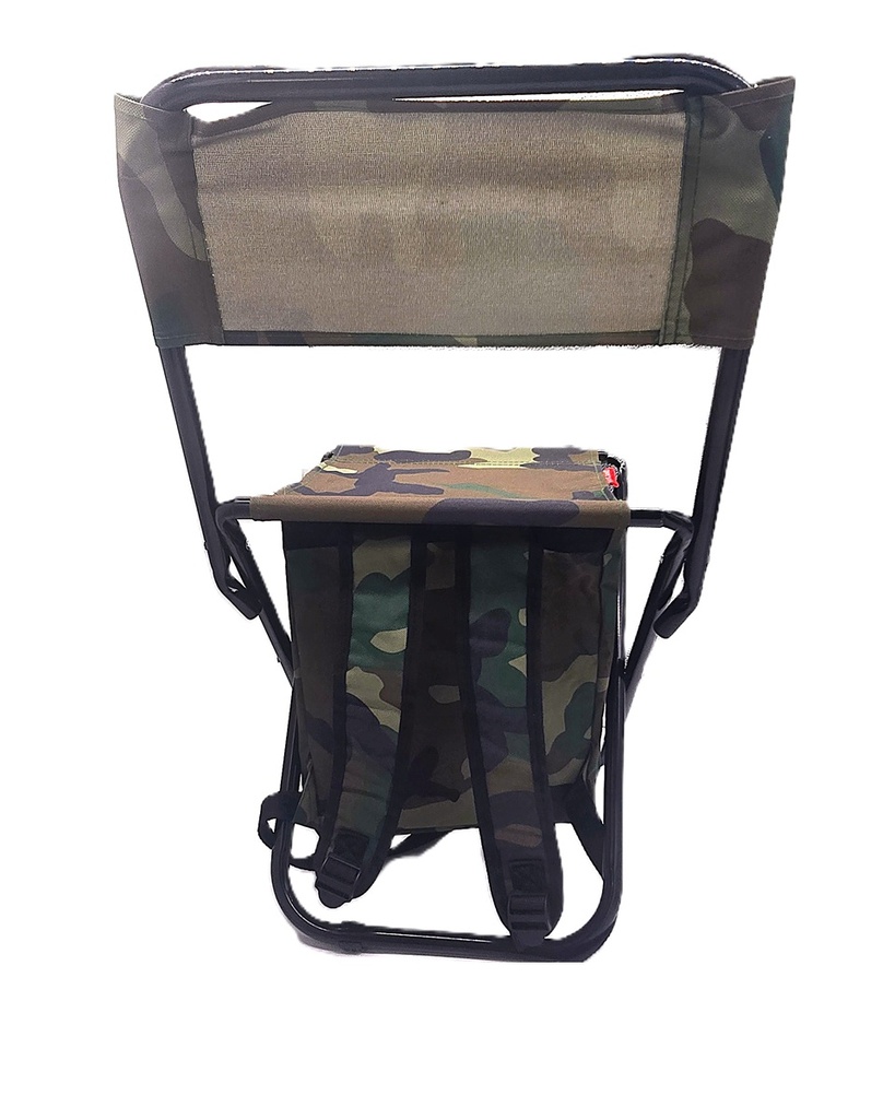 Rucksack mit Klappstuhl Camo