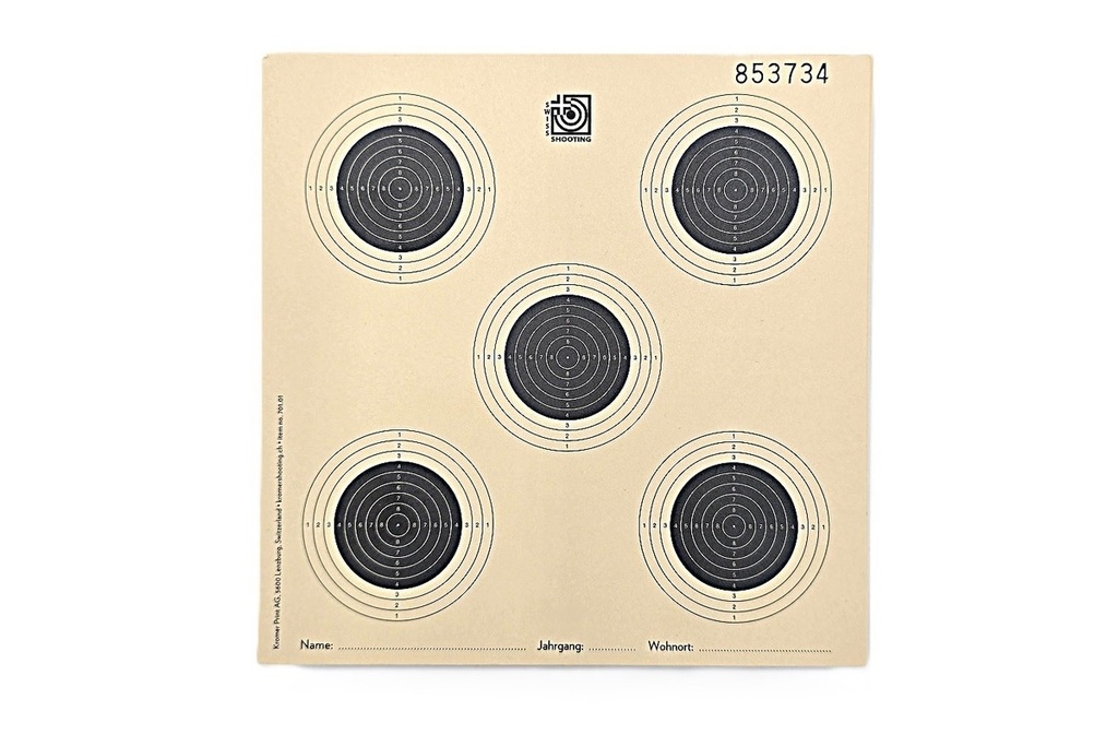 Match-Scheiben 5-Spot (100) Kromer