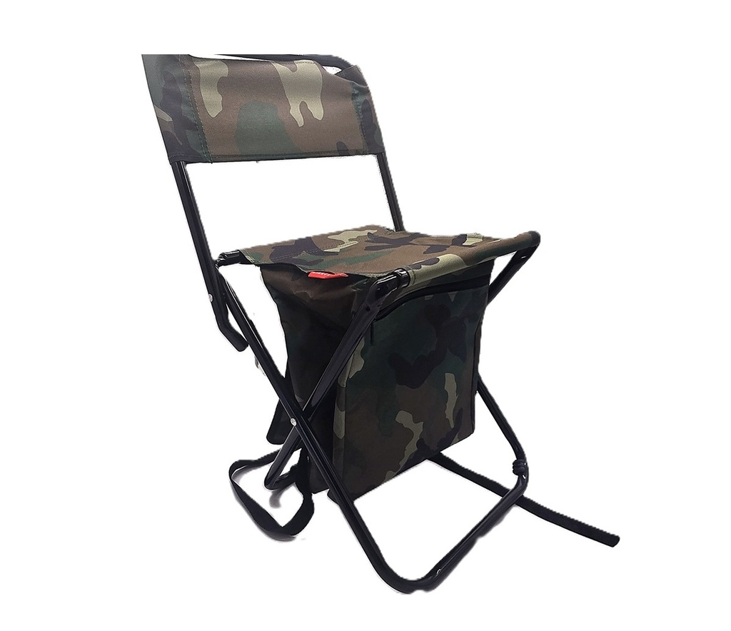Rucksack mit Klappstuhl Camo
