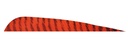 Naturfeder RW Parabol 3" Barred