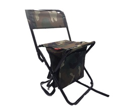 Rucksack mit Klappstuhl Camo